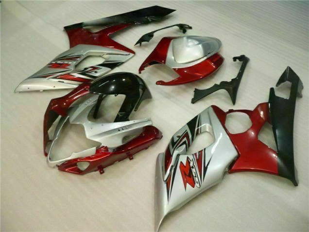 Carénage Moto Suzuki GSXR 1000 K5 2005-2006 - Rouge Blanc Carénage Moto Suzuki GSXR 1000 K5 2005-2006 - Rouge Blanc