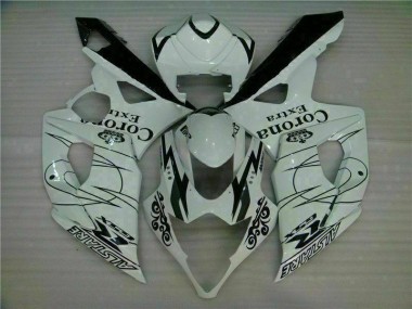 Carrosserie Moto Suzuki GSXR 1000 K5 2005-2006 - Blanc