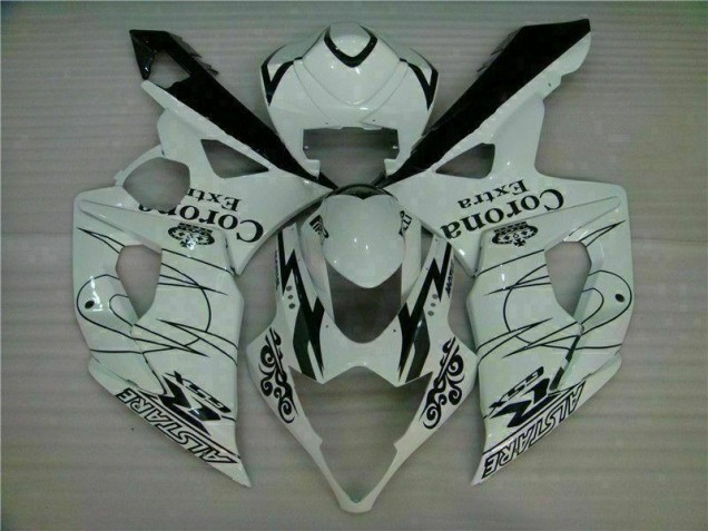 Carrosserie Moto Suzuki GSXR 1000 K5 2005-2006 - Blanc Carrosserie Moto Suzuki GSXR 1000 K5 2005-2006 - Blanc