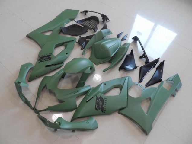 Carénage Moto Suzuki GSXR 1000 K5 2005-2006 - Matte Armée Verte Carénage Moto Suzuki GSXR 1000 K5 2005-2006 - Matte Armée Verte