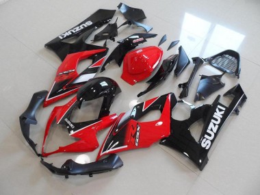 Carénage Moto Suzuki GSXR 1000 K5 2005-2006 - Rouge Noir Style OEM