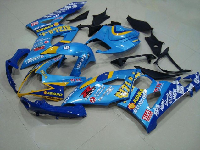 Carénage Moto Suzuki GSXR 1000 K5 2005-2006 - Light Bleu Rizla Carénage Moto Suzuki GSXR 1000 K5 2005-2006 - Light Bleu Rizla