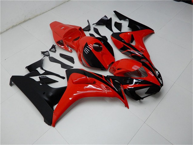 Carénages Moto Honda CBR 1000 RR 2006-2007 - Rouge Noir Carénages Moto Honda CBR 1000 RR 2006-2007 - Rouge Noir