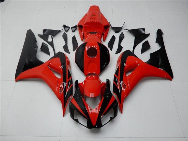 Carénages Moto Honda CBR 1000 RR 2006-2007 - Rouge Noir Carénages Moto Honda CBR 1000 RR 2006-2007 - Rouge Noir