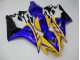 Carénage Moto Honda CBR 1000 RR 2006-2007 - Jaune Bleu