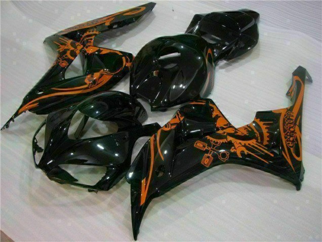 Carénage Moto Honda CBR 1000 RR 2006-2007 - Brun Noir