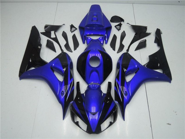 Carénage Moto Honda CBR 1000 RR 2006-2007 - Bleu Noir