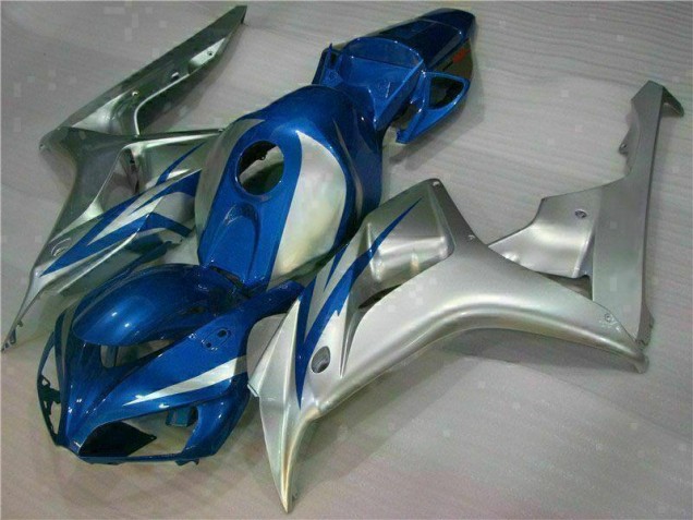 Carénage Moto Honda CBR 1000 RR 2006-2007 - Bleu Argent Carénage Moto Honda CBR 1000 RR 2006-2007 - Bleu Argent