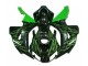 Carénage Moto Honda CBR 1000 RR 2006-2007 - Vert Flamme Noir Carénage Moto Honda CBR 1000 RR 2006-2007 - Vert Flamme Noir