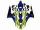 Carénage Moto Honda CBR 1000 RR 2006-2007 - Bleu Jaune