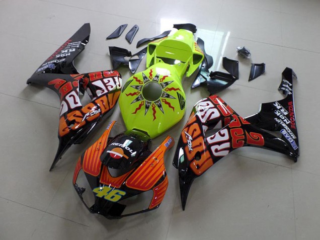 Carénage Moto Honda CBR 1000 RR 2006-2007 - Fluro Rossi Carénage Moto Honda CBR 1000 RR 2006-2007 - Fluro Rossi