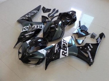 Carénage Moto Honda CBR 1000 RR 2006-2007 - Gris Noir Repsol
