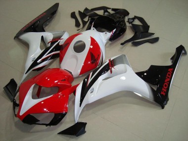 Carénage Moto Honda CBR 1000 RR 2006-2007 - Rouge Blanc Noir