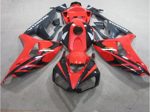Carénage Moto Honda CBR 1000 RR 2006-2007 - Rouge Noir Fireblade Carénage Moto Honda CBR 1000 RR 2006-2007 - Rouge Noir Fireblade