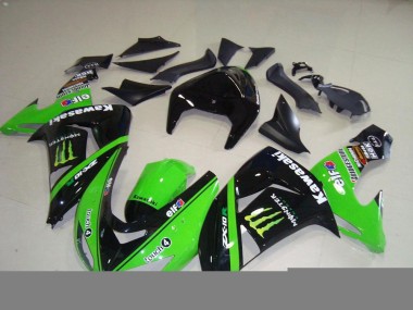 Carrosserie Moto ZX10R 2006-2007 - Vert Monster