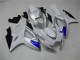 Carénages Moto Suzuki GSXR 600 / 750 K6 2006-2007 - Blanc Bleu Carénages Moto Suzuki GSXR 600 / 750 K6 2006-2007 - Blanc Bleu