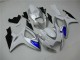 Carénages Moto Suzuki GSXR 600 / 750 K6 2006-2007 - Blanc Bleu Carénages Moto Suzuki GSXR 600 / 750 K6 2006-2007 - Blanc Bleu