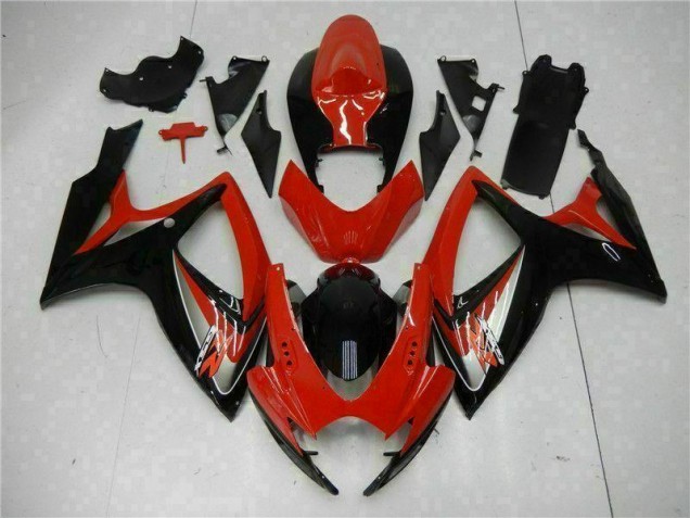 Carénages Moto Suzuki GSXR 600 / 750 K6 2006-2007 - Rouge Carénages Moto Suzuki GSXR 600 / 750 K6 2006-2007 - Rouge