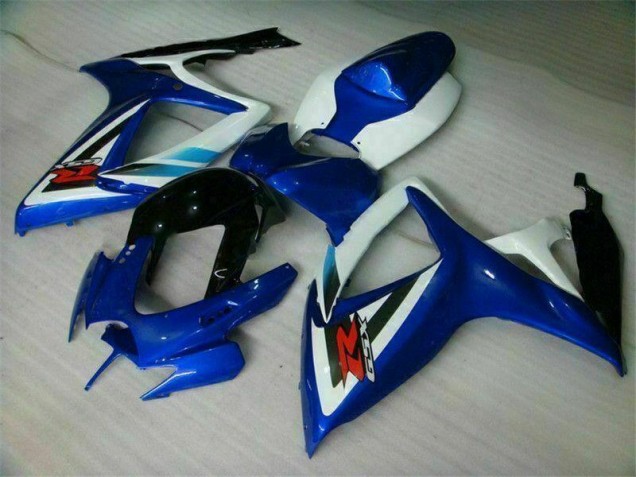 Carrosserie Moto Suzuki GSXR 600 / 750 K6 2006-2007 - Bleu Blanc Carrosserie Moto Suzuki GSXR 600 / 750 K6 2006-2007 - Bleu Blanc
