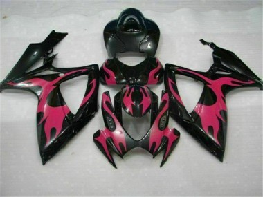 Carénage Moto Suzuki GSXR 600 / 750 K6 2006-2007 - Noir