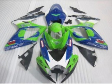Carénage Moto Suzuki GSXR 600 / 750 K6 2006-2007 - Bleu Vert