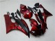 Carénages Moto Yamaha R6 2006-2007 - Rouge Noir Carénages Moto Yamaha R6 2006-2007 - Rouge Noir