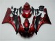 Carénages Moto Yamaha R6 2006-2007 - Rouge Noir Carénages Moto Yamaha R6 2006-2007 - Rouge Noir
