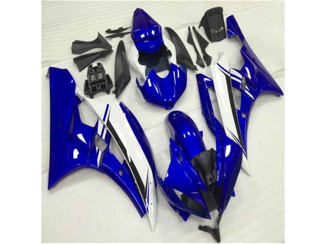 Carénage Moto Yamaha R6 2006-2007 - Bleu Blanc Carénage Moto Yamaha R6 2006-2007 - Bleu Blanc