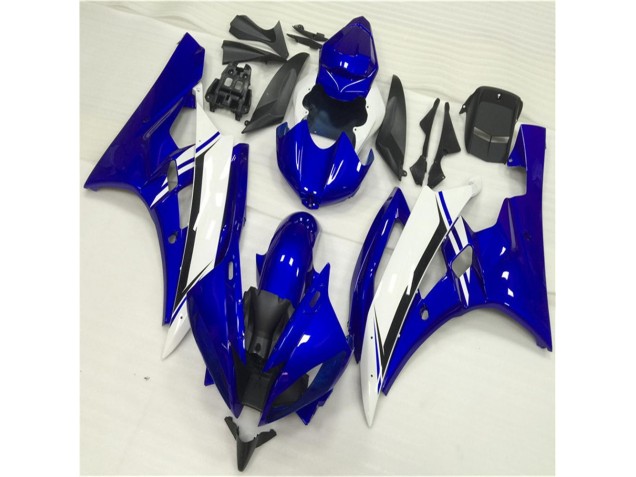 Carénage Moto Yamaha R6 2006-2007 - Bleu Blanc Carénage Moto Yamaha R6 2006-2007 - Bleu Blanc