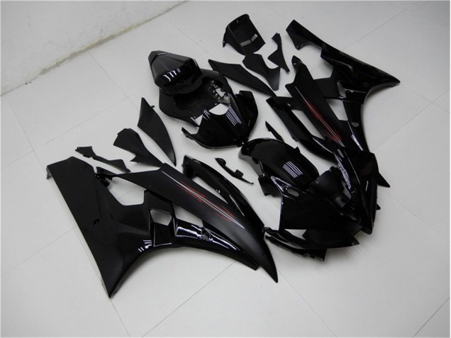 Carénage Moto Yamaha R6 2006-2007 - Brillant Noir Mat Carénage Moto Yamaha R6 2006-2007 - Brillant Noir Mat