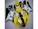 Carénage Moto Yamaha R6 2006-2007 - Jaune Blanc Noir Carénage Moto Yamaha R6 2006-2007 - Jaune Blanc Noir