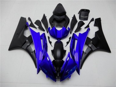 Carénages Moto & Carrosserie Yamaha R6 2006-2007 - Bleu Noir