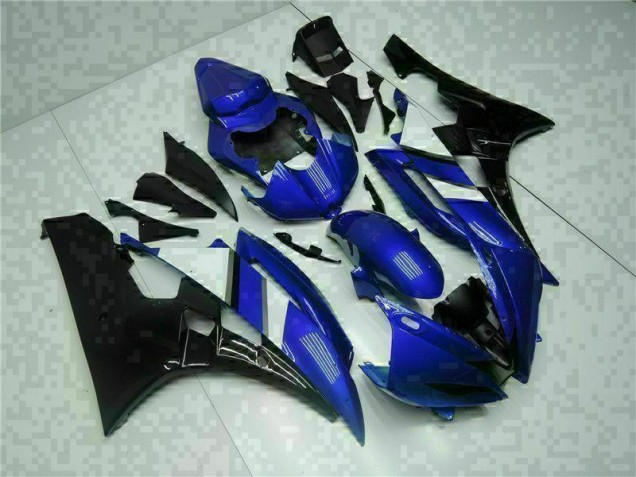 Kit Carénages Motos & Plastique Yamaha R6 2006-2007 - Bleu Noir Kit Carénages Motos & Plastique Yamaha R6 2006-2007 - Bleu Noir
