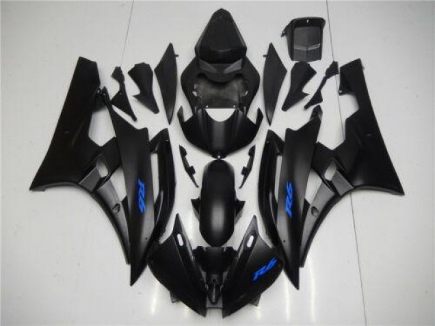 Carénage Moto Yamaha R6 2006-2007 - Noir Bleu Carénage Moto Yamaha R6 2006-2007 - Noir Bleu