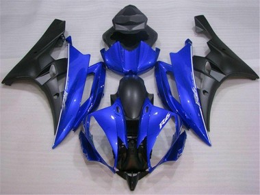 Carénage Moto de Rechange Yamaha R6 2006-2007 - Bleu Noir