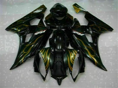 Carrosserie Moto Yamaha R6 2006-2007 - Noir