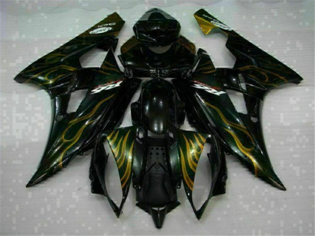 Carrosserie Moto Yamaha R6 2006-2007 - Noir Carrosserie Moto Yamaha R6 2006-2007 - Noir