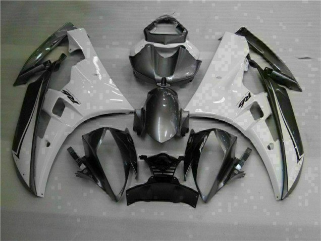 Carénage Moto Yamaha R6 2006-2007 - Blanc Argent Carénage Moto Yamaha R6 2006-2007 - Blanc Argent