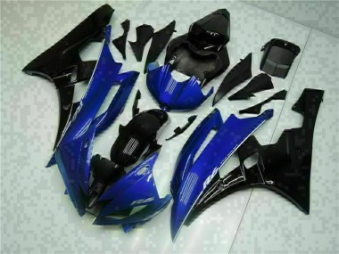 Carrosserie Moto Yamaha R6 2006-2007 - Bleu Noir