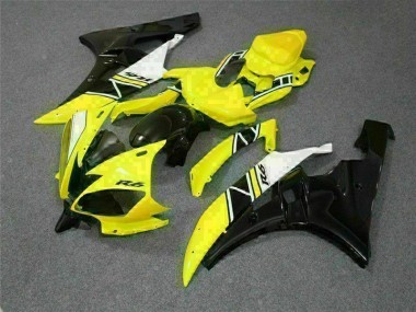 Kit Carénages Motos & Plastique Yamaha R6 2006-2007 - Jaune