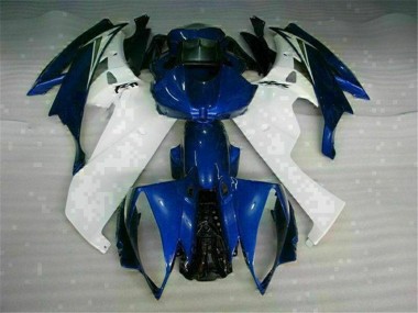 Carrosserie Moto Yamaha R6 2006-2007 - Blanc Bleu
