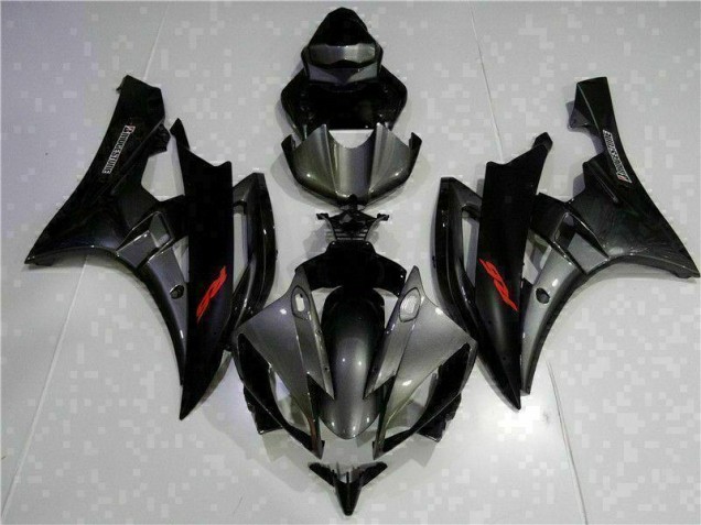 Carénages Moto Yamaha R6 2006-2007 - Gris Noir Carénages Moto Yamaha R6 2006-2007 - Gris Noir