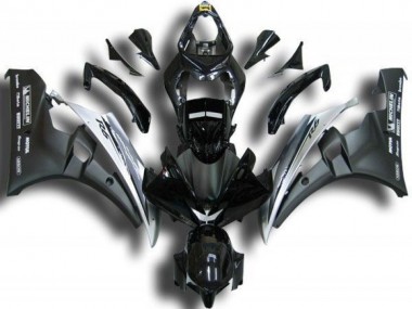 Carénage Moto Yamaha R6 2006-2007 - Noir Blanc