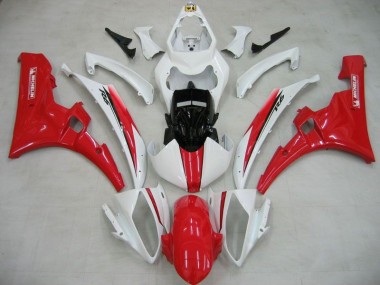 Carénage Moto Yamaha R6 2006-2007 - Blanc Rouge Michelin
