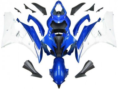 Carrosserie Moto Yamaha R6 2006-2007 - Bleu Blanc