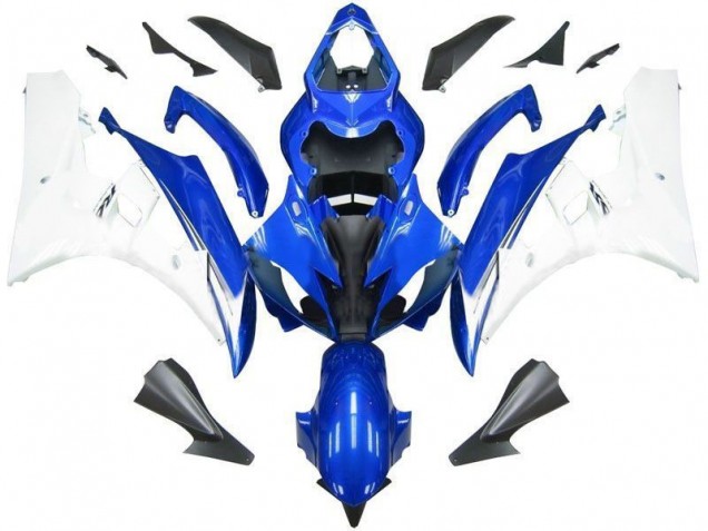 Carrosserie Moto Yamaha R6 2006-2007 - Bleu Blanc Carrosserie Moto Yamaha R6 2006-2007 - Bleu Blanc