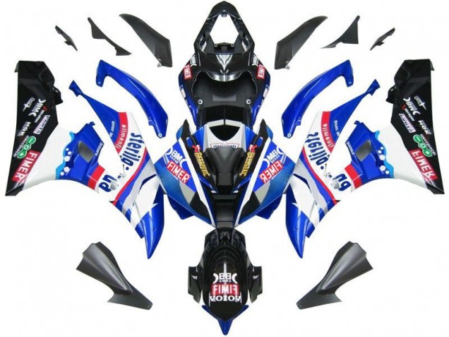Carénage Moto Yamaha R6 2006-2007 - Bleu Noir Sterilgard Carénage Moto Yamaha R6 2006-2007 - Bleu Noir Sterilgard