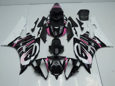 Carénage Moto Yamaha R6 2006-2007 - Rose Star