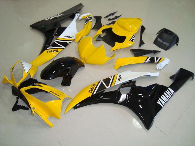 Carrosserie Moto Yamaha R6 2006-2007 - Jaune Carrosserie Moto Yamaha R6 2006-2007 - Jaune