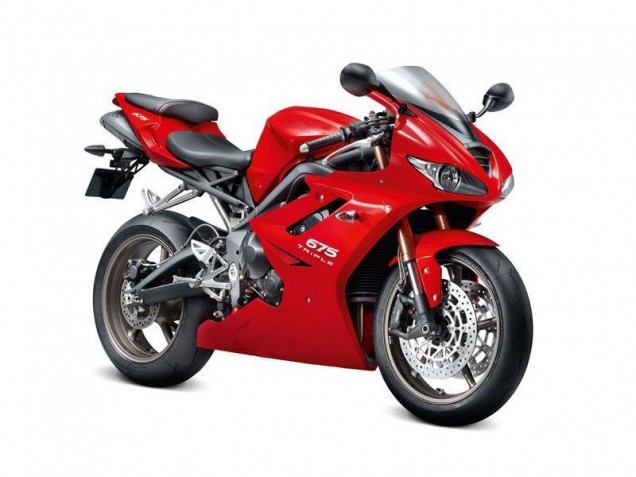 Carénage Moto Triumph Daytona 675 Triple 2006-2008 - Rouge Carénage Moto Triumph Daytona 675 Triple 2006-2008 - Rouge